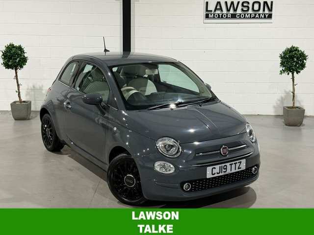 Fiat 500 1.2 Lounge Hatchback Euro 6 S S Grey