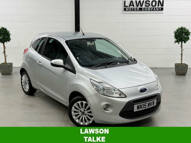 Ford KA 1.2 Zetec Hatchback Euro 5 S S Silver