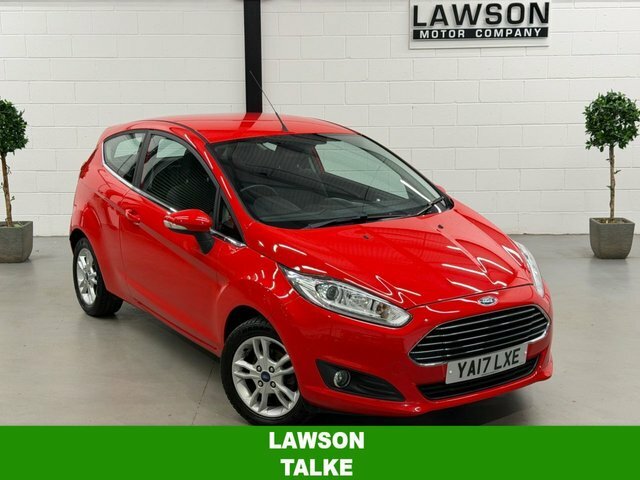 Ford Fiesta 1.0T Ecoboost Zetec Hatchback Eu Red