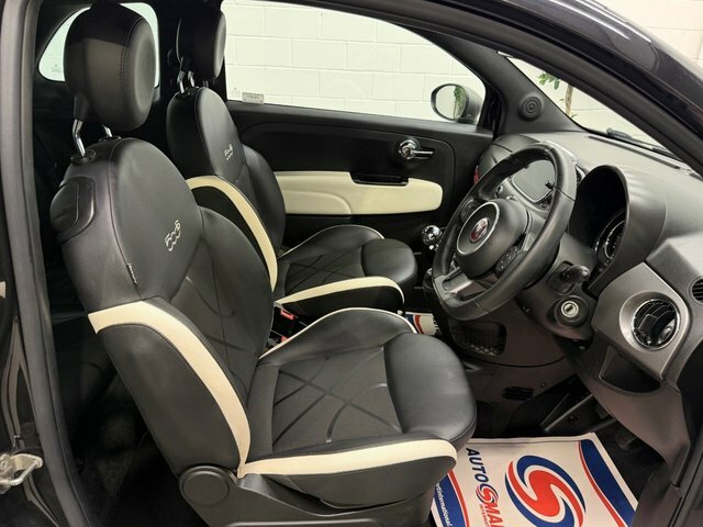 Fiat 500 1.2 S Hatchback Euro 6 S S 69 Black #3