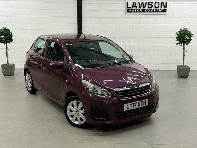 Peugeot 108 1.0 Active Hatchback 2 Tronic Euro 6 6 Purple #4