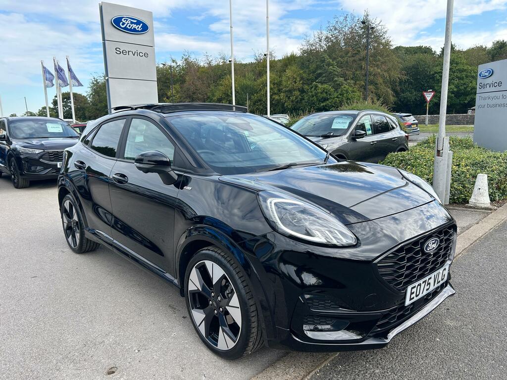Ford Puma 1.0 Mhev St-line X Mild Hybrid Low Mileage Mega Sp Black