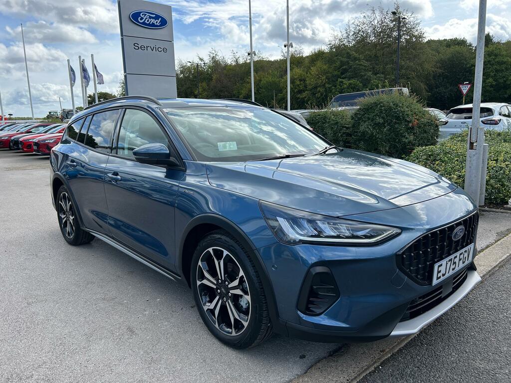 Ford Focus 1.0 Mhev Active X Edition 155Ps Mild Hybrid E Blue