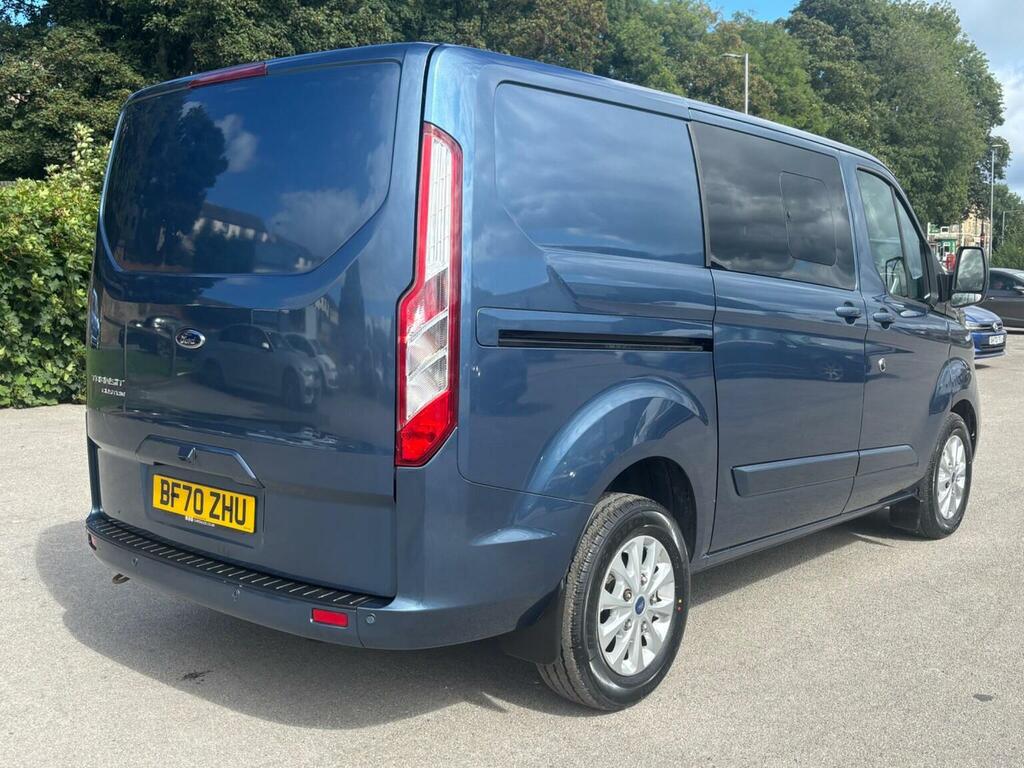 Ford Transit Custom Combi Van 2.0 320 Ecoblue Limited Crew Van L1 H1 E BF70ZHU Blue #5