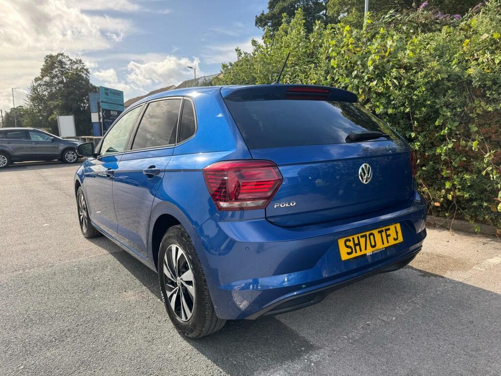 Volkswagen Polo 1.0 Tsi Match Dsg Euro 6 Ss Blue #4