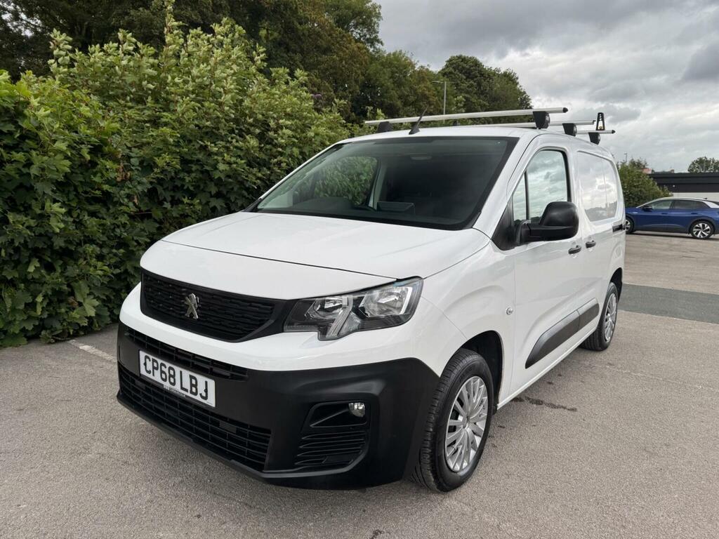 Peugeot Partner 1.6 Bluehdi 650 Professional Standard Panel Van Sw White