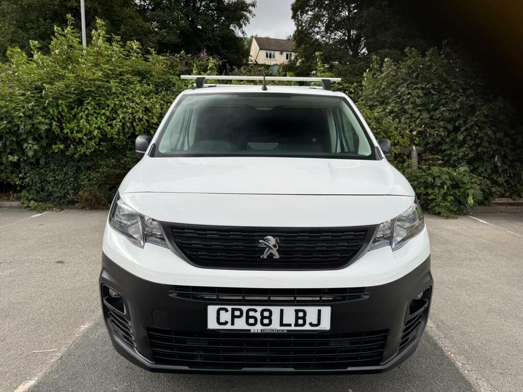 Peugeot Partner 1.6 Bluehdi 650 Professional Standard Panel Van Sw White #2