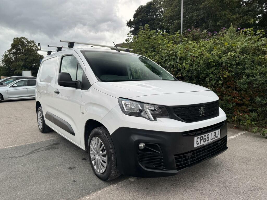 Peugeot Partner 1.6 Bluehdi 650 Professional Standard Panel Van Sw White #3