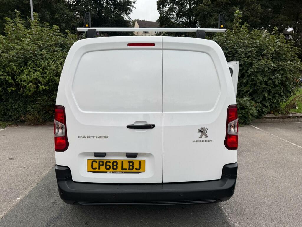 Peugeot Partner 1.6 Bluehdi 650 Professional Standard Panel Van Sw White #6