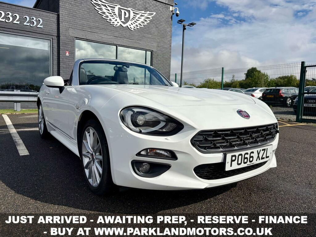 Fiat 124 Spider 1.4 Multiair Lusso Plus Euro 6 White
