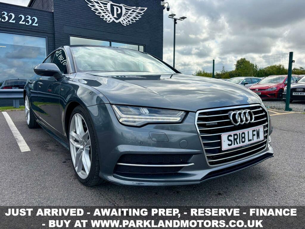Audi A7 3.0 Tdi V6 Black Edition Sportback S Tronic Quattr Grey