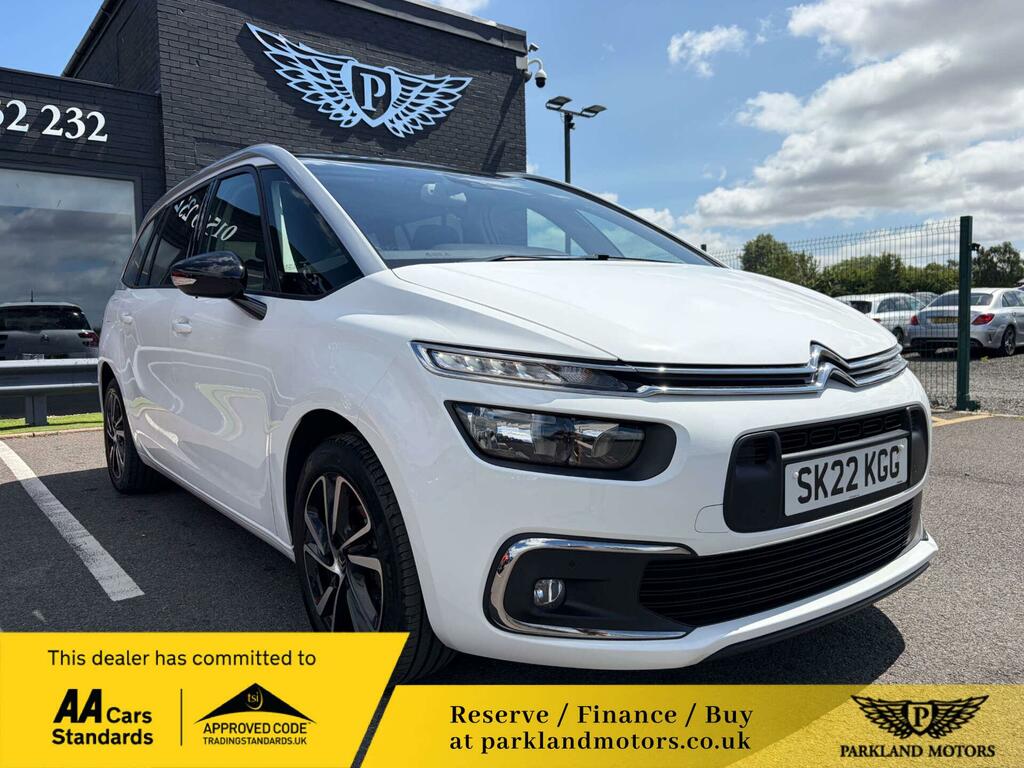 Citroen Grand C4 SpaceTourer 1.5 Bluehdi Sense Euro 6 Ss White