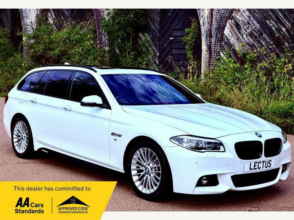 BMW 5 Series 2.0 528I M Sport Touring Ss White