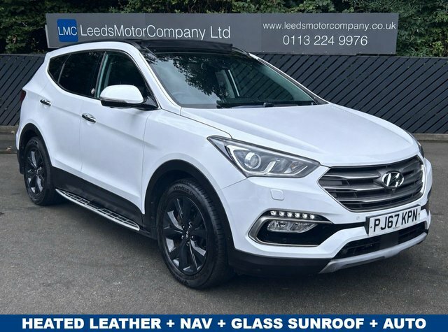 Hyundai Santa Fe Suv White