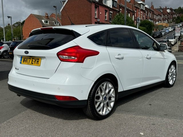 Ford Focus Hatchback WV17EYR White #3