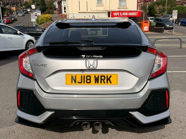 Honda Civic Hatchback Silver #4