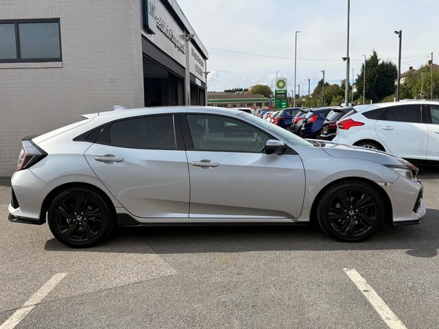 Honda Civic Hatchback Silver #2
