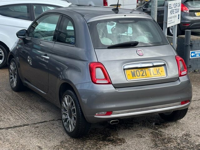 Fiat 500 Hatchback Lounge Mhev White #10