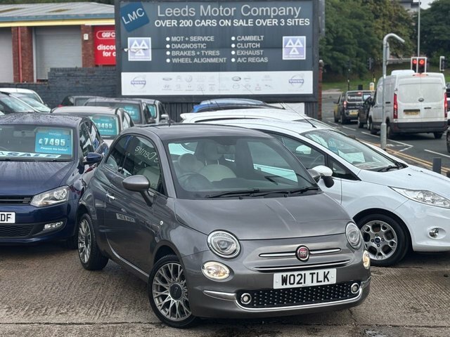 Fiat 500 Hatchback Grey #2