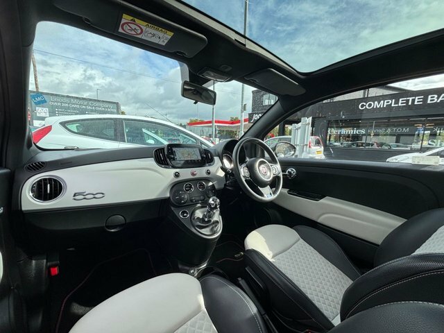 Fiat 500 Hatchback Lounge Mhev White #33