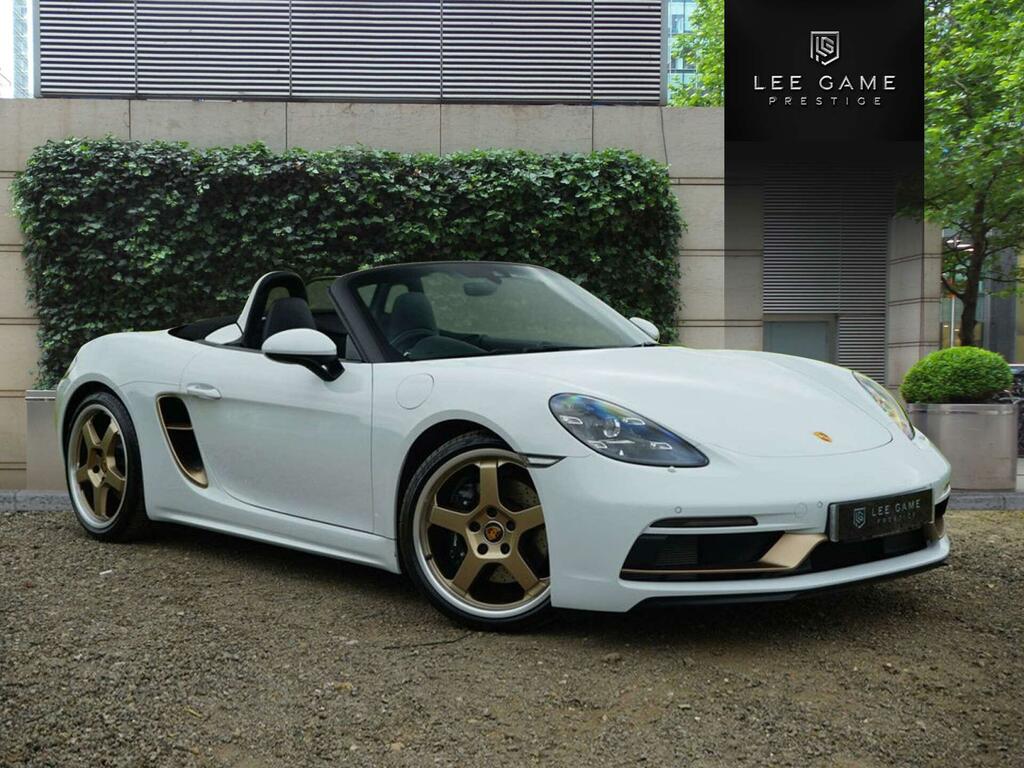 Porsche 718 Boxster 4.0 25 Years Pdk Euro 6 Ss White