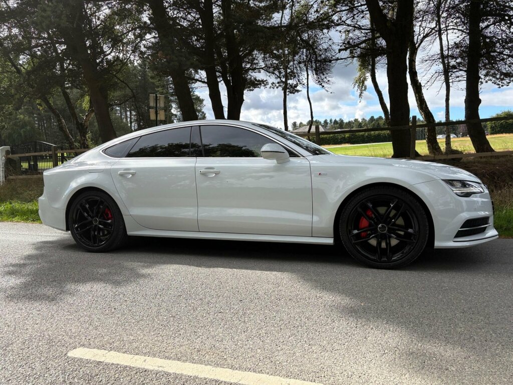 Audi A7 3.0 Tdi V6 S Line Sportback S Tronic Quattro Euro White #3