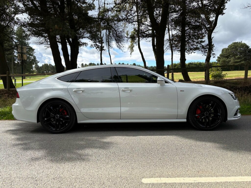 Audi A7 3.0 Tdi V6 S Line Sportback S Tronic Quattro Euro White #4