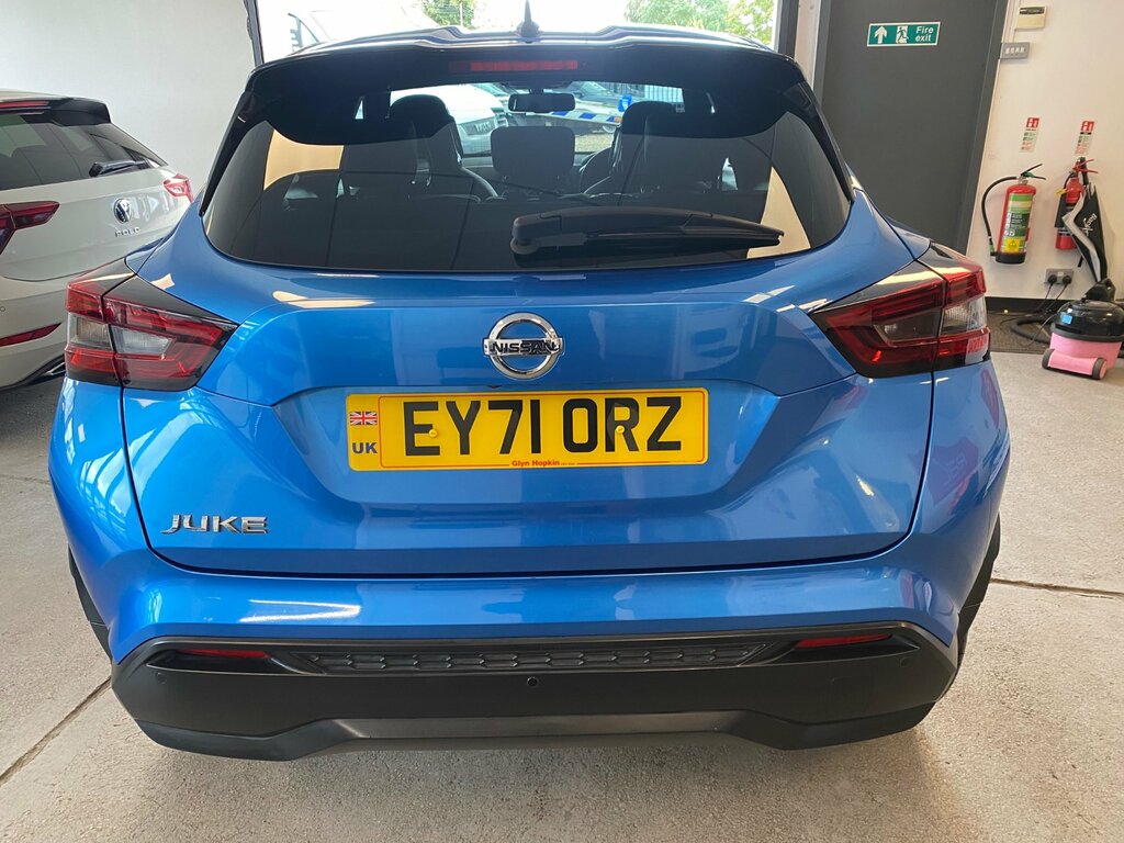 Nissan Juke 1.0 Dig-t Tekna Suv Dct Euro 6 S Blue #4
