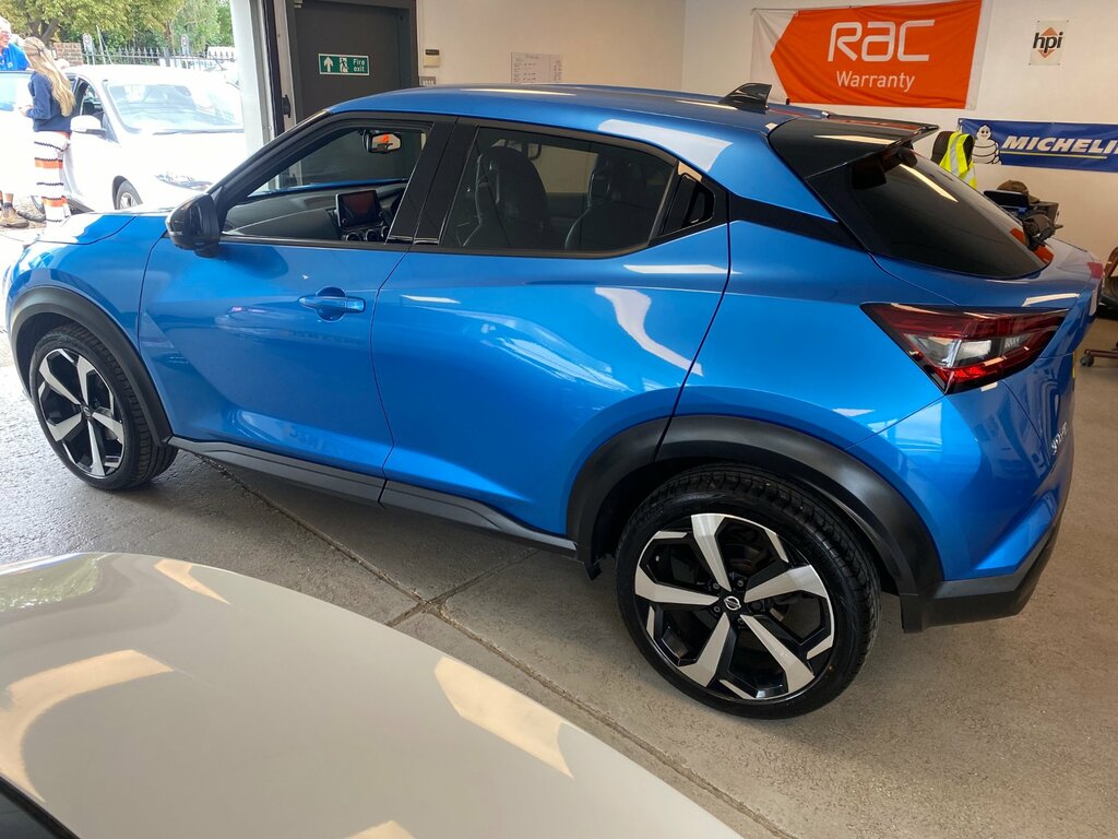Nissan Juke 1.0 Dig-t Tekna Suv Dct Euro 6 S Blue #6