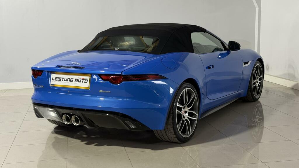 Jaguar F-Type 3.0 V6 R-dynamic Convertible Euro Blue #5