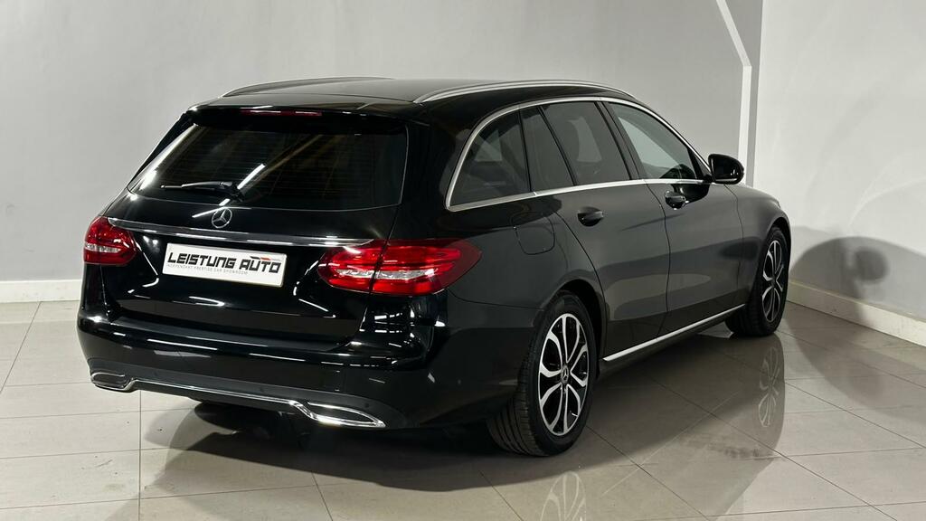 Mercedes-Benz C Class 1.6 C200d Sport Estate G-tronic Euro 6 Black #6