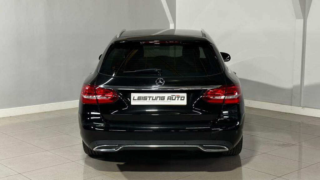 Mercedes-Benz C Class 1.6 C200d Sport Estate G-tronic Euro 6 Black #4