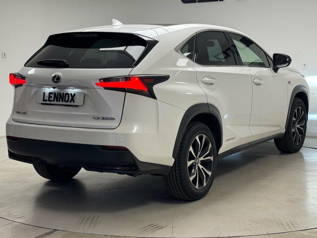 Lexus NX 2.5 300H F Sport E-cvt 4Wd Euro 6 Ss White #6