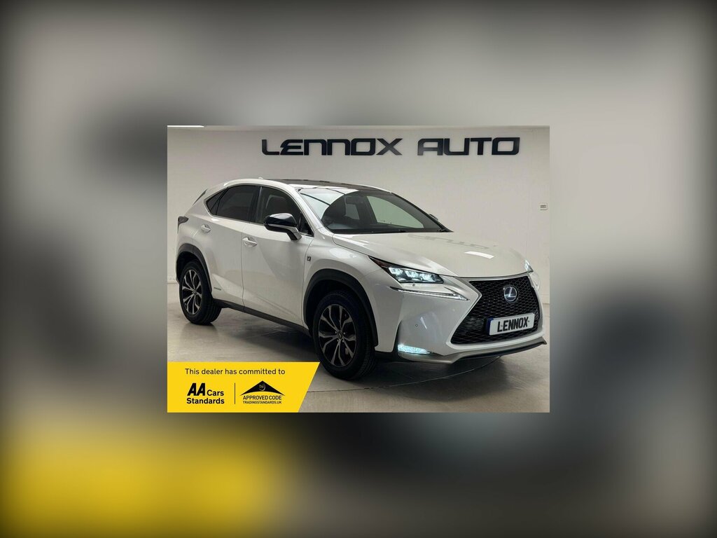 Lexus NX 2.5 300H F Sport E-cvt 4Wd Euro 6 Ss White