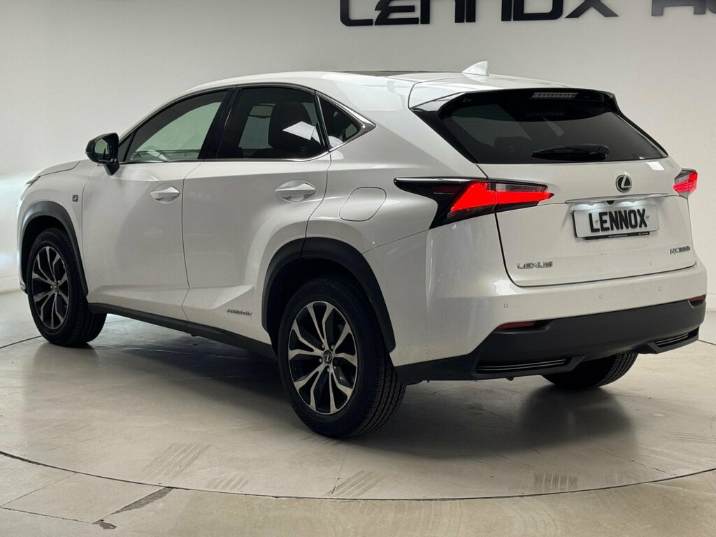 Lexus NX 2.5 300H F Sport E-cvt 4Wd Euro 6 Ss White #4