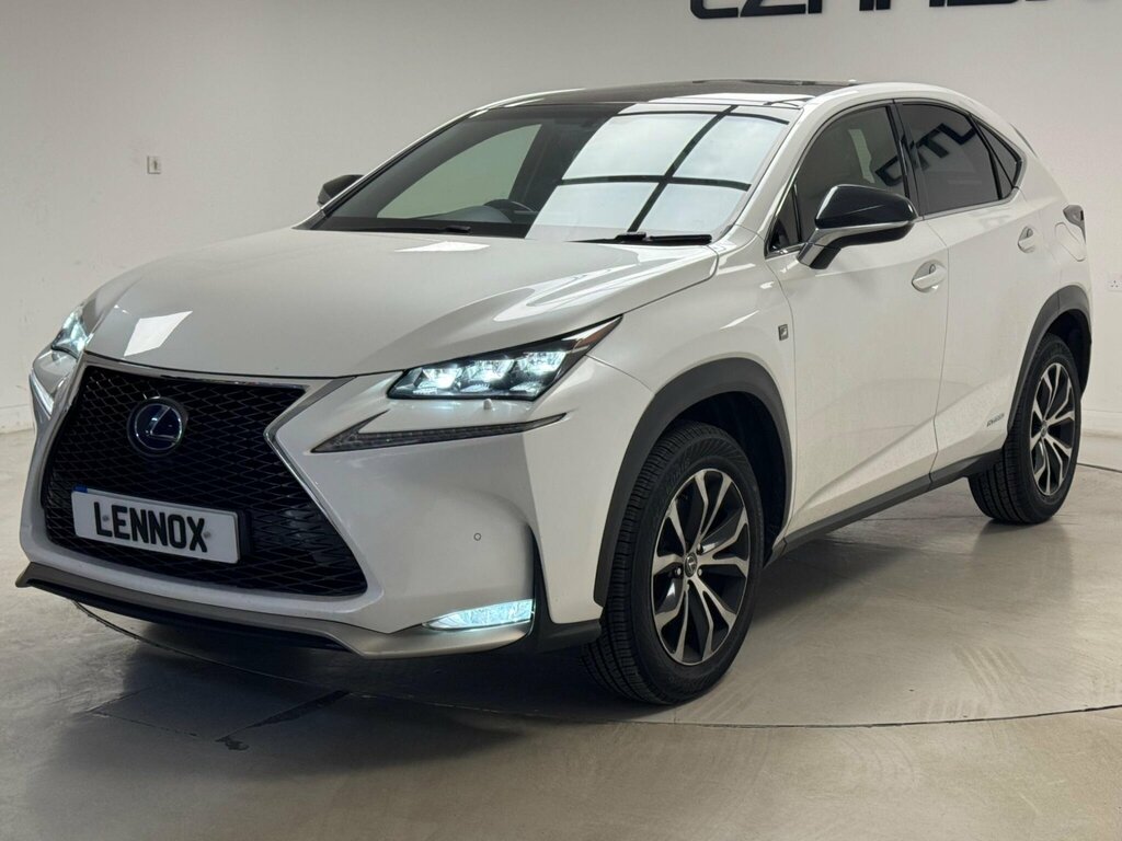 Lexus NX 2.5 300H F Sport E-cvt 4Wd Euro 6 Ss White #3