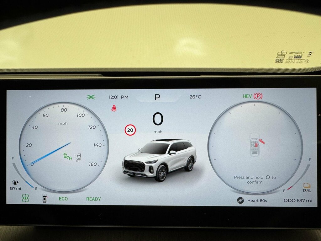 Chery Tiggo 9 1.5T Phev Summit Dht Awd Black #23