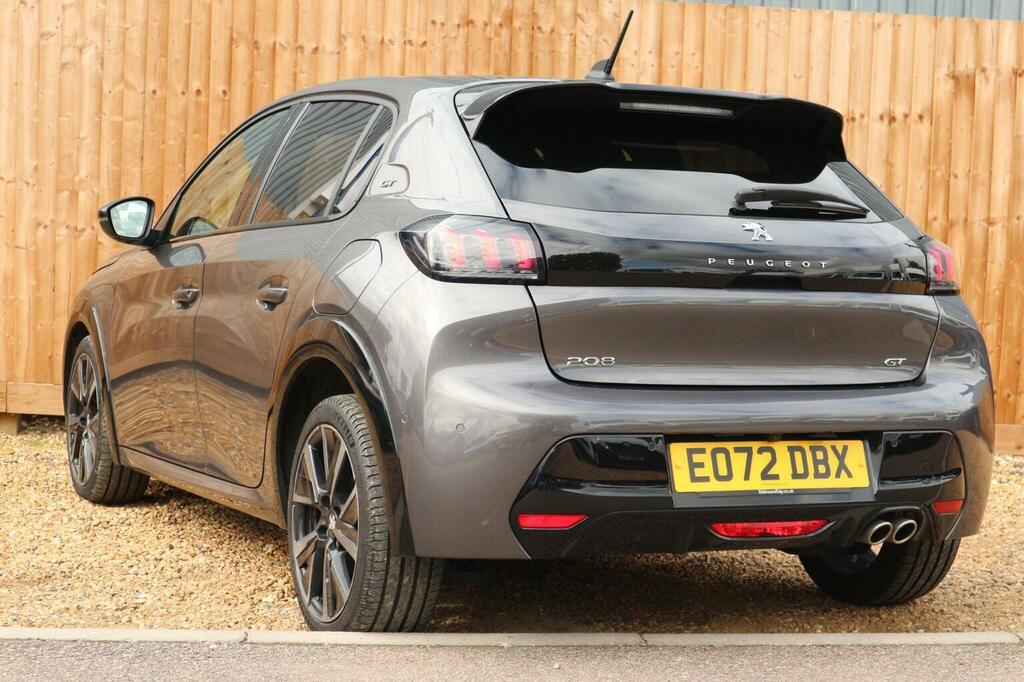 Peugeot 208 Hatchback 1.2 Puretech Gt Premium Eat Euro 6 Ss Grey #5