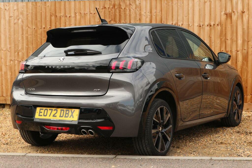 Peugeot 208 Hatchback 1.2 Puretech Gt Premium Eat Euro 6 Ss Grey #3