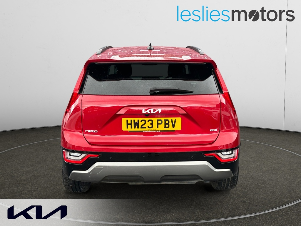 Kia Niro 1.6 Gdi Hybrid 4 Dct Red #3