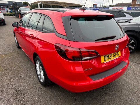 Vauxhall Astra 1.5 Turbo D DN21GFK Red #3