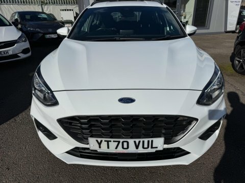 Ford Focus 1.5 Ecoblue St-line YT70VUL White #2
