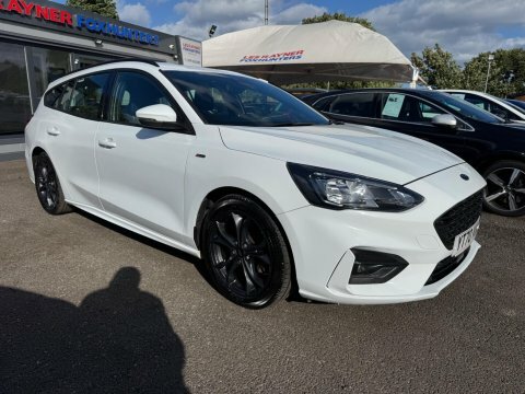 Ford Focus 1.5 Ecoblue St-line YT70VUL White #5