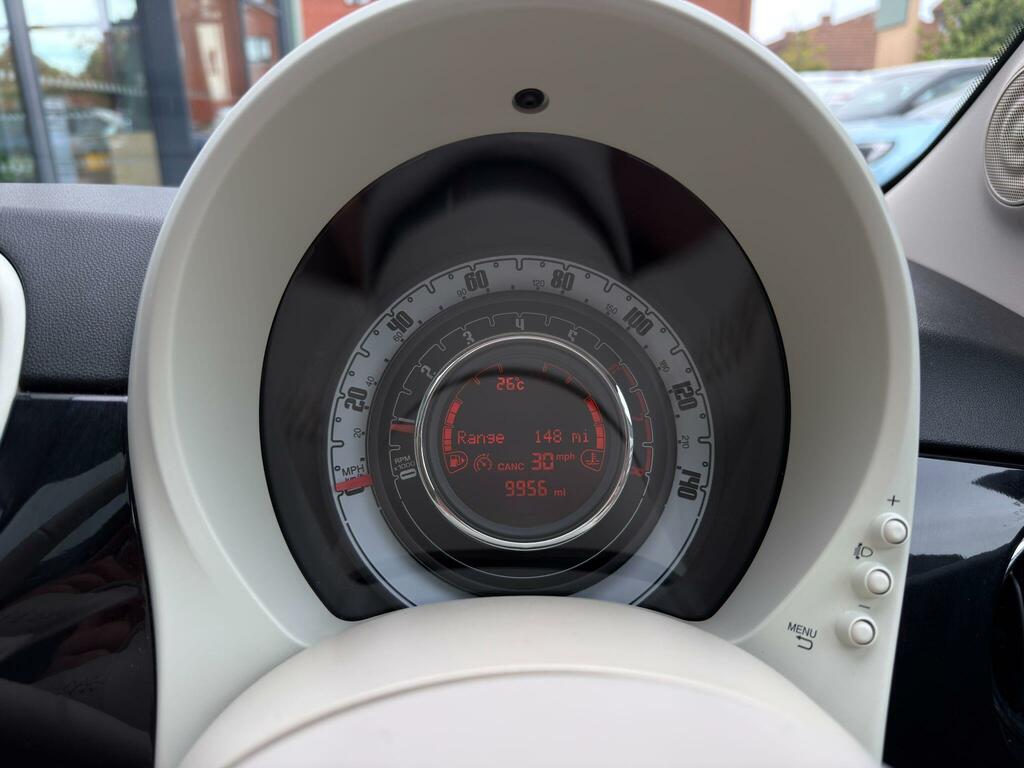Fiat 500 1.2 Lounge Euro 6 Ss Black #6