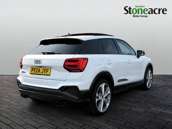 Audi SQ2 2.0 Tfsi Black Edition S Tronic Quattro Euro 6 S White #3