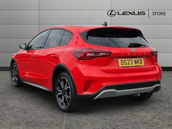 Ford Focus 1.0T Ecoboost Mhev Active X Dct Euro 6 Ss DS23WKB Red #5