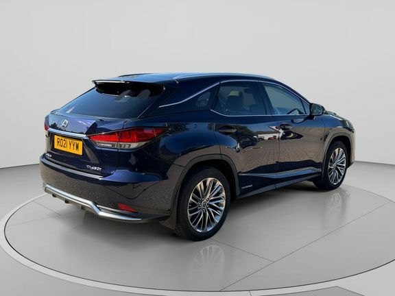 Lexus RX 2021 3.5 450H 309 Bhp Black #8