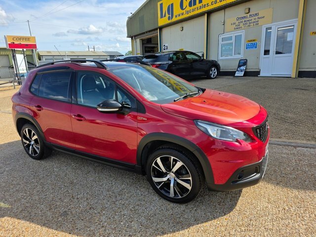 Peugeot 2008 Puretech Gt Line Suv Red #3