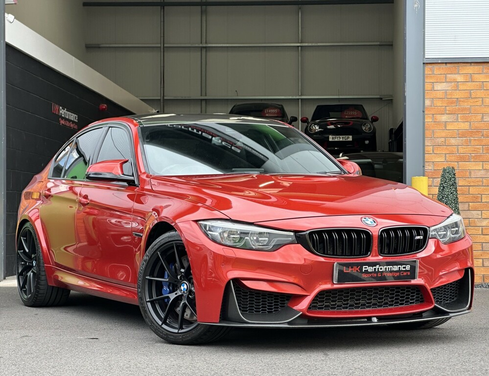 BMW M3 Saloon 3.0 Biturbo Competition Saloon D Orange
