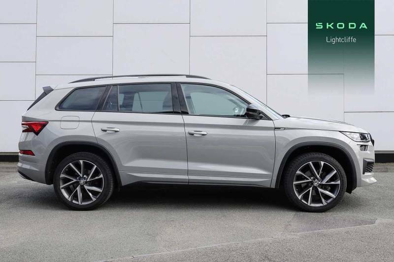 Skoda Kodiaq 1.5 Tsi Sport Line Dsg 7 Seat Grey #4